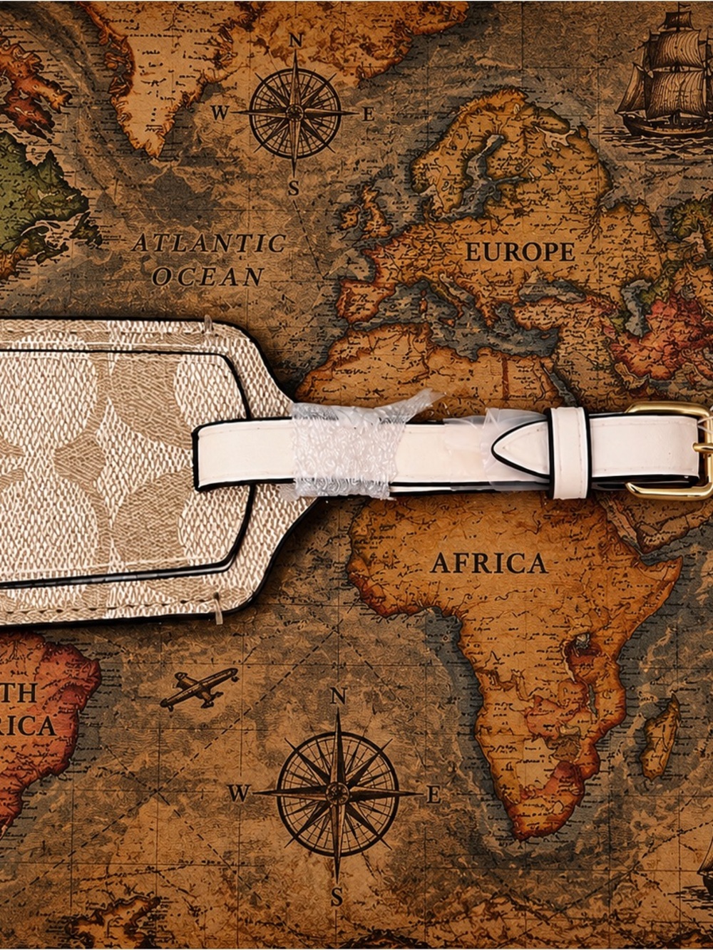 Coach Luggage Tag